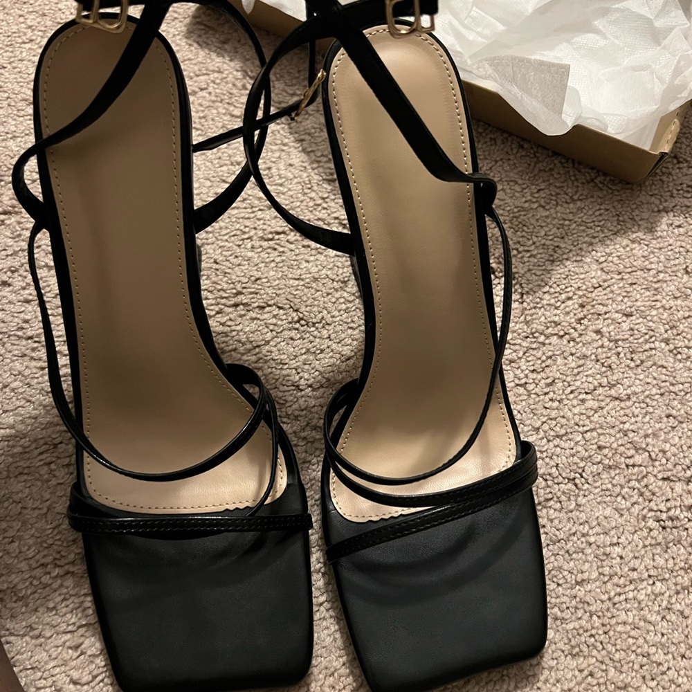 Black heels